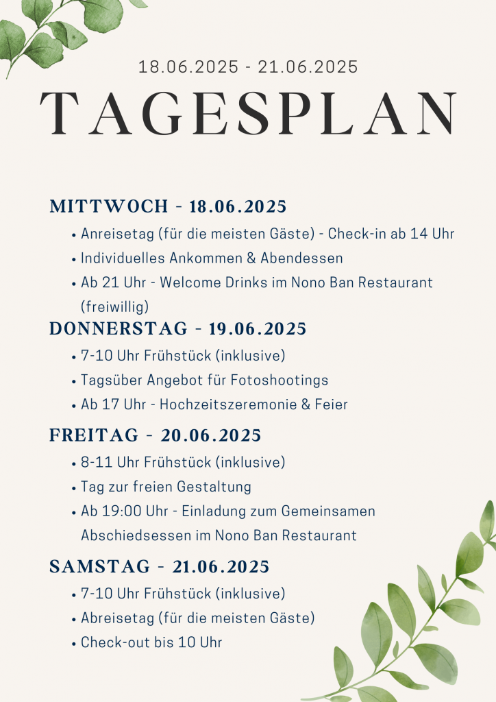 tagesplan